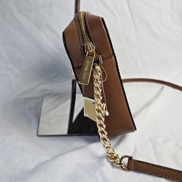 Michael Kors Jet Set Charm EW Crossbody Bag Lugg Multi Brown NWPT - Picture 10 of 16